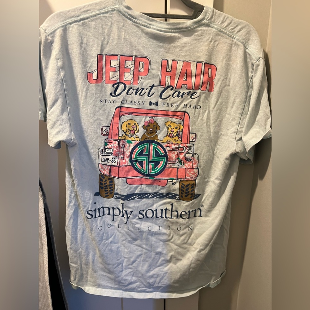 Simply Southern Graphic Short Sleeve T-Shirt Women’s Sz Medium